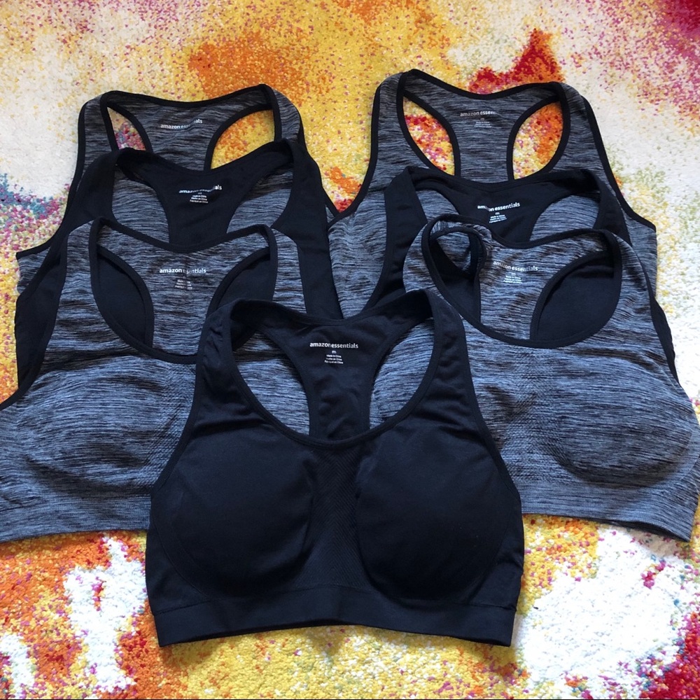 Amazon Essentials Racerback Sports Bras Bundle
